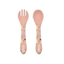 Set di forchetta e cucchiaio in silicone Slurpy il polpo SJ-SI0917 Sassi Junior 1