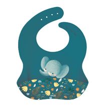 Bavaglino in silicone Chewy l'elefante SJ-SI0955 Sassi Junior 1