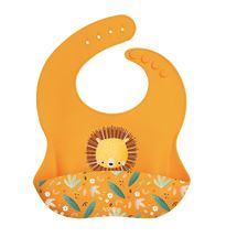 Bavaglino in silicone Chompy il leone SJ-SI0962 Sassi Junior 1
