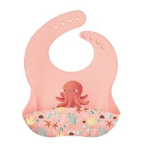 Bavaglino in silicone Slurpy il polpo SJ-SI0979 Sassi Junior 1