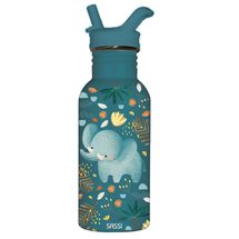 Bottiglia in acciaio 500 ml Chewy l'elefante SJ-SB1075 Sassi Junior 1