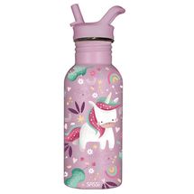 Bottiglia in acciaio 500 ml Sparkly l'unicorno SJ-SB1105 Sassi Junior 1