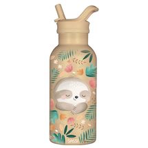 Bottiglia in acciaio 350 ml Gnawy il bradipo SJ-SB1129 Sassi Junior 1