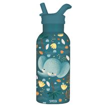 Bottiglia in acciaio 350 ml Chewy l'elefante SJ-SB1136 Sassi Junior 1