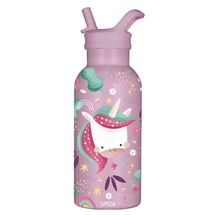 Bottiglia in acciaio 350 ml Sparkly l'unicorno SJ-SB1167 Sassi Junior 1