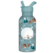 Bottiglia in acciaio 350 ml Munchy l'orso SJ-SB1778 Sassi Junior 1
