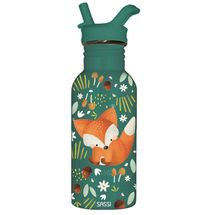 Bottiglia in acciaio 500 ml Crunchy la volpe SJ-SB2034 Sassi Junior 1
