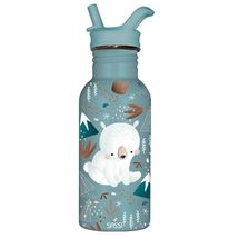 Bottiglia in acciaio 500 ml Munchy l'orso SJ-SB2041 Sassi Junior 1