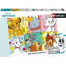 Puzzle Animali Disney 45 pezzi N86178 Nathan 1