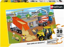 Puzzle Il cantiere 30 pezzi N863785 Nathan 1