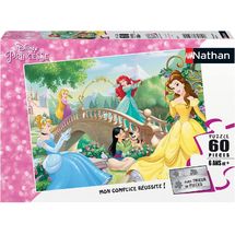 Puzzle Principesse Disney 60 pezzi N86567 Nathan 1