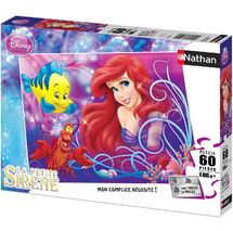 Puzzle Ariel la Sirenetta 60 pezzi N86634 Nathan 1
