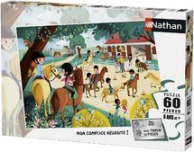 Benvenuti al centro ippico Puzzle da 60 pezzi N866267 Nathan 1