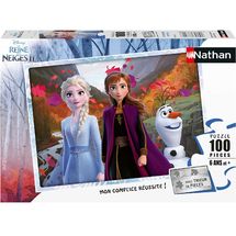 Puzzle Frozen 2 100 pezzi N86768 Nathan 1