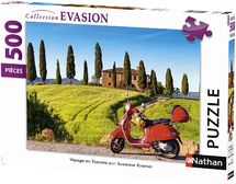 Puzzle Viaggio in Toscana 500 pezzi N872206 Nathan 1