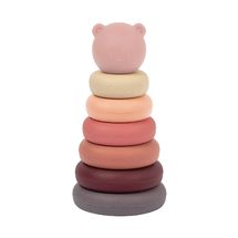 Torre impilabile in silicone rosa NA876841 Nattou 1
