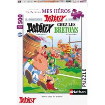 Puzzle Asterix e i Bretoni 500 pezzi N87824 Nathan 1