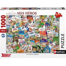 Puzzle Album di Asterix 1000 pezzi N87825 Nathan 1