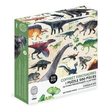 Puzzle di dinosauri 500 pezzi V9625 Vilac 1