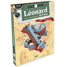 Libro e modellino Le macchine di Leonardo da Vinci SJ-330016 Sassi Junior 1