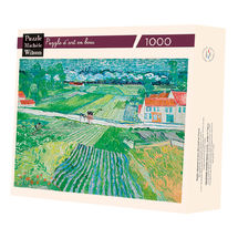 Paesaggio di Auvers Van Gogh A1118-1000 Puzzle Michèle Wilson 1