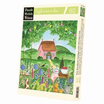 Il cottage Rosebud di Les Infusettes A1258-80 Puzzle Michèle Wilson 1