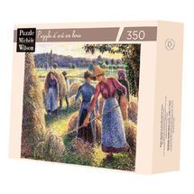 I fienaioli di Pissarro di sera A809-350 Puzzle Michèle Wilson 1