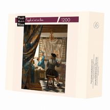 L'arte della pittura di Vermeer A827-1200 Puzzle Michèle Wilson 1
