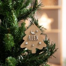 Albero di Natale personalizzabile, legno VI-AA10 Vintiun 1