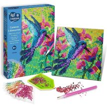 Quadro con diamantini Colibrì SS-20290 Sentosphère 1