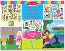 Adesivi riutilizzabili - Fate MD-18603 Melissa & Doug 1