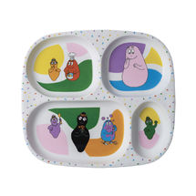 Vassoio piatto con scomparti Barbapapà PJ-BA935R Petit Jour 1