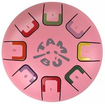 Tamburo a lingua 8 note rosa JCTMB06P Tambú 1