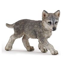 Figurina di cucciolo di lupo PA50162-3968 Papo 1