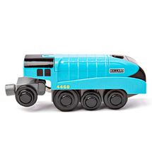 Locomotiva Mallard a batteria blu BJT308 Bigjigs Toys 1