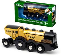 Locomotiva d'oro multifunzione BR-33630 Brio 1