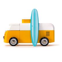 VW Beach Bus giallo C-BVA235 Candylab Toys 1