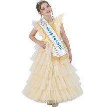Abito d'oro di Miss Francia 128 cm CHAKS-C4722128 Chaks 1