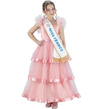 Abito rosa di Miss Francia 116 cm CHAKS-C4721116 Chaks 1