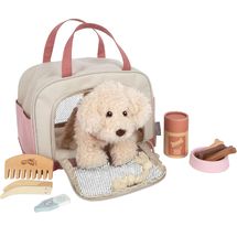 Cane con borsa e set per la cura rosa LE12838 Small Foot company 1