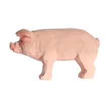Figurina scrofa in legno WU-40604 Wudimals 1