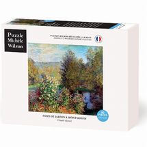 Un angolo del giardino Montgeron di Monet A1367-80 Puzzle Michèle Wilson 1