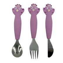 Set di posate in silicone Mrs Peacock TX-96-465 Trixie 1