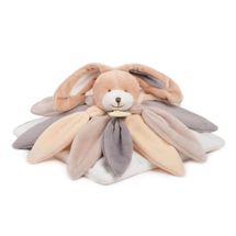 Peluche Coniglio con petali tortora 28 cm DC2792 Doudou et Compagnie 1