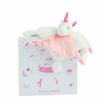 Peluche Lucie l'unicorno rosa DC3277 Doudou et Compagnie 1