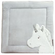 Tapidou Unicorn grigio e argento DC3336 Doudou et Compagnie 1