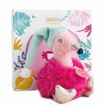 Peluche fenicottero rosa - Les Minizoo DC3525 Doudou et Compagnie 1