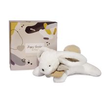 Happy Wild Lapin Pompon Naturel DC3738 Doudou et Compagnie 1