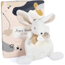 Happy Wild Mini doudou coniglio beige 17 cm DC3881 Doudou et Compagnie 1