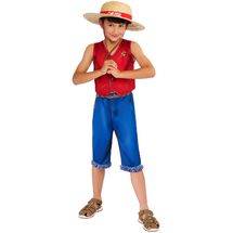 Costume per bambini Luffy One Piece, 9-10 anni R1003074-T910 Rubies 1